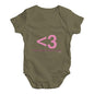 I Heart You <3 Baby Unisex Baby Grow Bodysuit