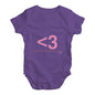 I Heart You <3 Baby Unisex Baby Grow Bodysuit