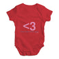 I Heart You <3 Baby Unisex Baby Grow Bodysuit