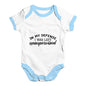 In My Defence I Was Left Unsupervised Baby Unisex Baby Grow Bodysuit