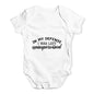 In My Defence I Was Left Unsupervised Baby Unisex Baby Grow Bodysuit