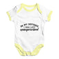 In My Defence I Was Left Unsupervised Baby Unisex Baby Grow Bodysuit