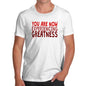 You Are Now Experiencing Greatness Men's T-Shirt