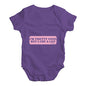 I'm Pretty Cool But I Cry A Lot Baby Unisex Baby Grow Bodysuit