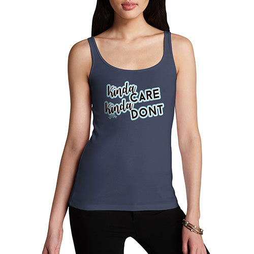 Kinda Care Kinda Don't Women's Tank Top