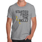 Started From The Belly Men's T-Shirt