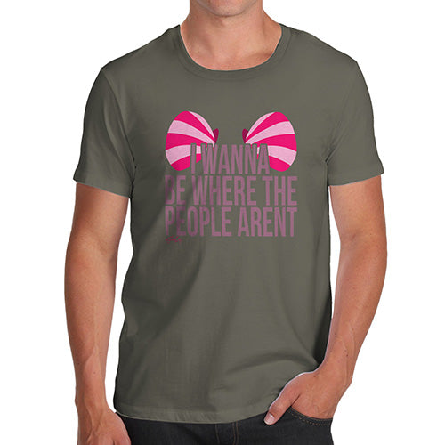 Where The People Aren't Men's T-Shirt