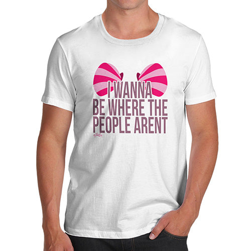 Where The People Aren't Men's T-Shirt