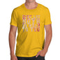 Funny Mens T Shirts Don't Let Boys Be Mean To You Men's T-Shirt Large Yellow