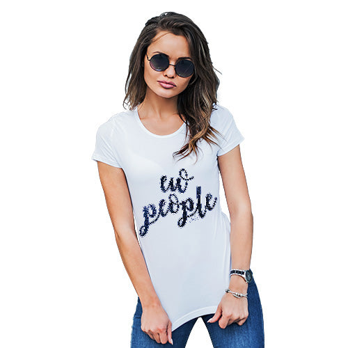 Novelty Gifts For Women Ew People Women's T-Shirt Large White