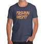 Novelty Tshirts Men Fashion Misfit Men's T-Shirt X-Large Navy