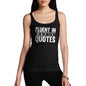 Women Funny Sarcasm Tank Top Fluent In Movie Quotes Women's Tank Top Small Black