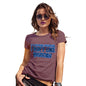 Funny Shirts For Women I Donâ€™t Like Anybody Women's T-Shirt Small Burgundy