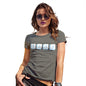 Funny Tshirts For Women Keyboard Nerd Women's T-Shirt Small Khaki