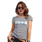 Funny T Shirts For Women Keyboard Nerd Women's T-Shirt Small Light Grey