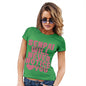 Funny Shirts For Women Senpai Will Never Notice You Women's T-Shirt Medium Green