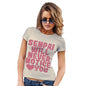 Funny T-Shirts For Women Sarcasm Senpai Will Never Notice You Women's T-Shirt Medium Natural