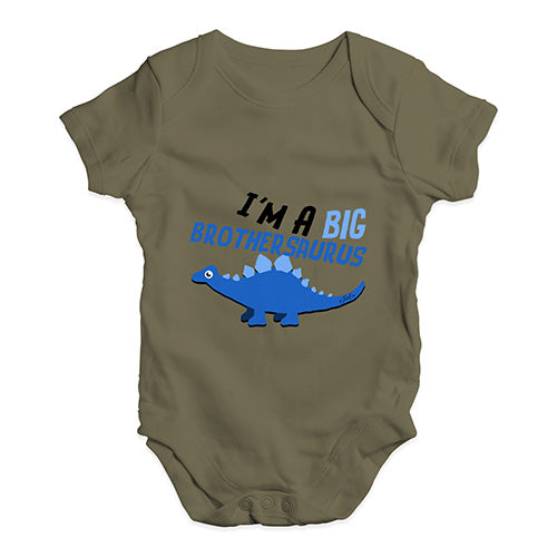 Big Brothersaurus Baby Unisex Baby Grow Bodysuit