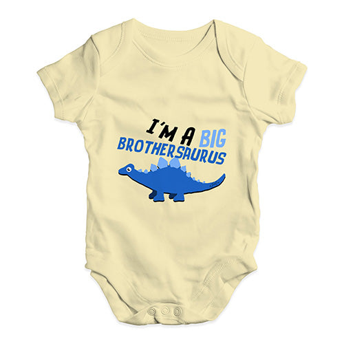Big Brothersaurus Baby Unisex Baby Grow Bodysuit