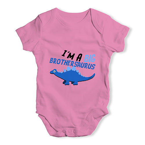 Big Brothersaurus Baby Unisex Baby Grow Bodysuit