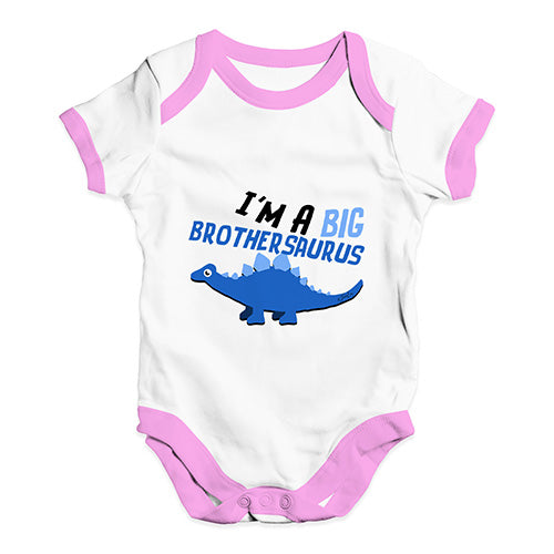 Big Brothersaurus Baby Unisex Baby Grow Bodysuit