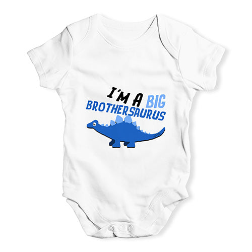 Big Brothersaurus Baby Unisex Baby Grow Bodysuit