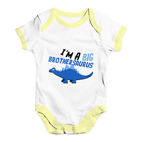 Big Brothersaurus Baby Unisex Baby Grow Bodysuit