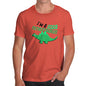 Funny T Shirts For Men Good Fathersaurus Men's T-Shirt Large Orange