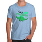 Funny T Shirts For Men Good Fathersaurus Men's T-Shirt X-Large Sky Blue