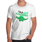 Novelty Gifts For Men Good Fathersaurus Men's T-Shirt Small White