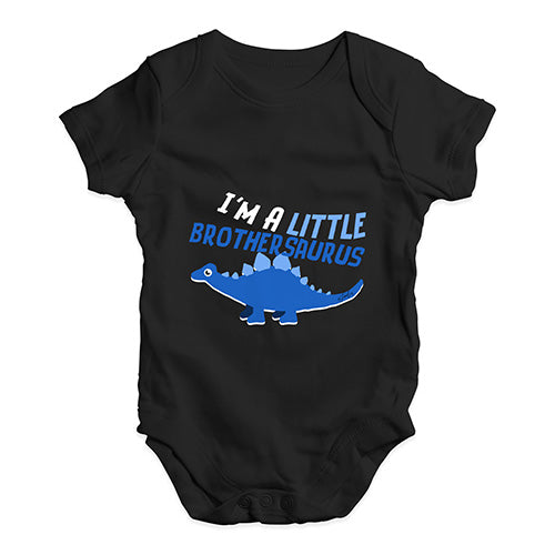 Little Brothersaurus Baby Unisex Baby Grow Bodysuit