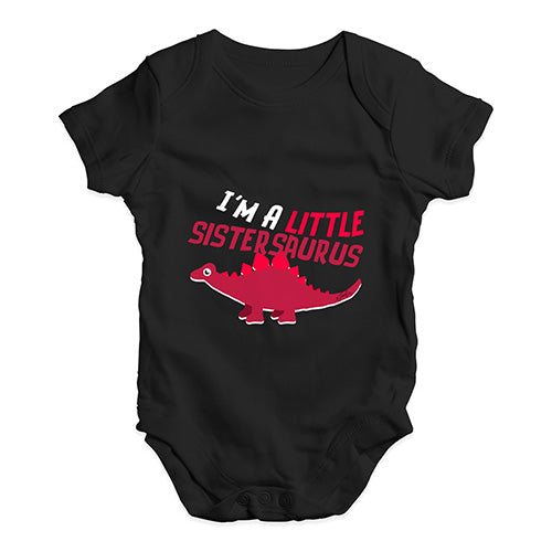 Little Sistersaurus Baby Unisex Baby Grow Bodysuit