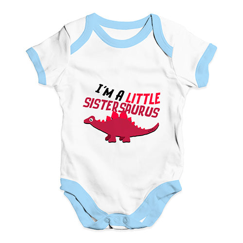 Little Sistersaurus Baby Unisex Baby Grow Bodysuit