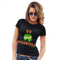 Go Luck Yourself Funny St. Patrick's Day Women's T-Shirt 