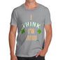 St Patricks Day I Think I'm Irish Men's T-Shirt