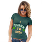 St Patricks Day I Think I'm Irish Women's T-Shirt 