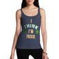 St Patricks Day I Think I'm Irish Women's Tank Top