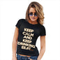 Keep Calm And Keep Drinking Eejit Women's T-Shirt 