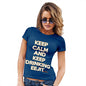 Keep Calm And Keep Drinking Eejit Women's T-Shirt 