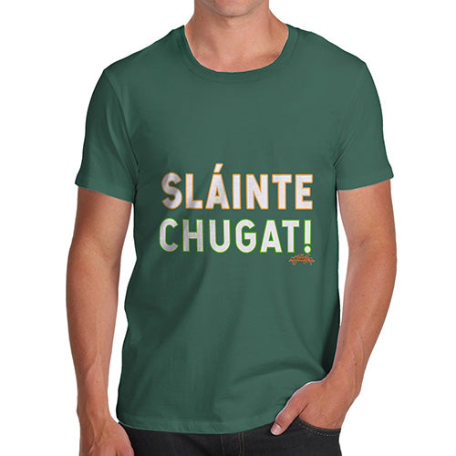 St Patricks Day Slainte Chugat Men's T-Shirt