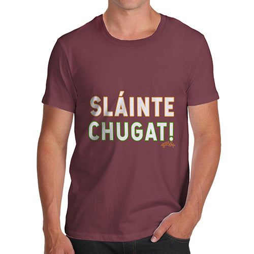 St Patricks Day Slainte Chugat Men's T-Shirt