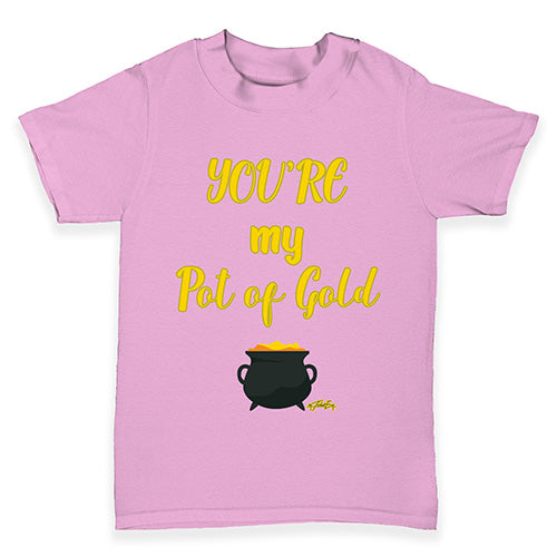 ST Patricks Day Your My Pot Of Gold Baby Toddler T-Shirt