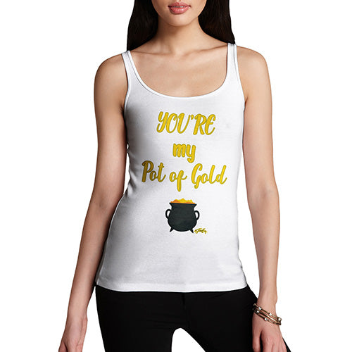 ST Patricks Day Your My Pot Of Gold Women's Tank Top