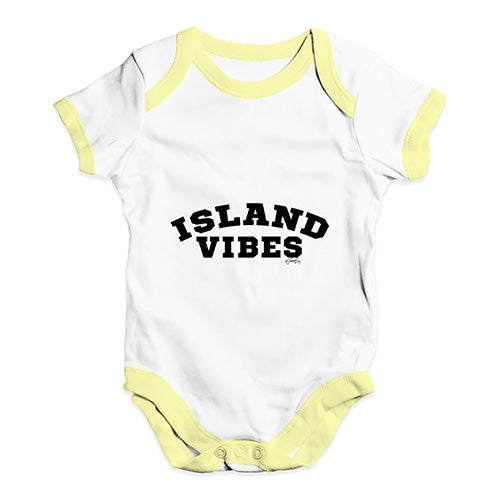 Island Vibes Baby Unisex Baby Grow Bodysuit