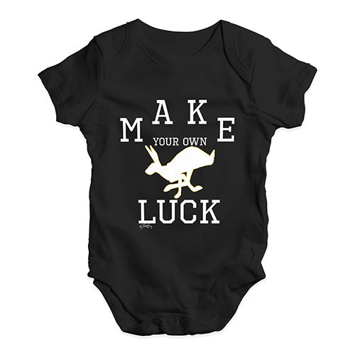 Make Your Own Luck Baby Unisex Baby Grow Bodysuit