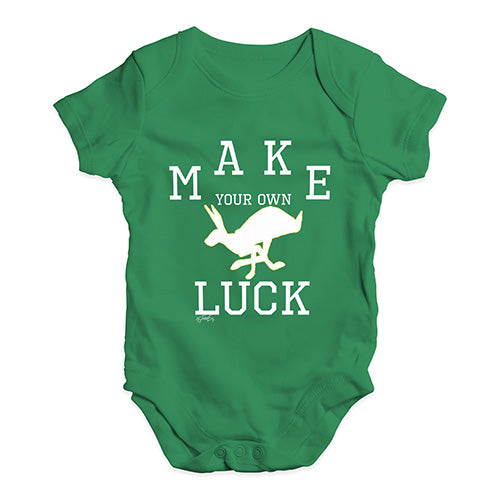 Make Your Own Luck Baby Unisex Baby Grow Bodysuit