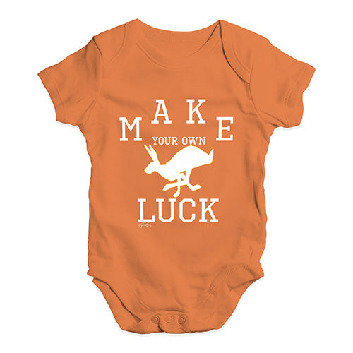 Make Your Own Luck Baby Unisex Baby Grow Bodysuit