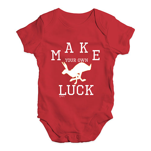 Make Your Own Luck Baby Unisex Baby Grow Bodysuit