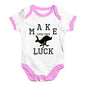 Make Your Own Luck Baby Unisex Baby Grow Bodysuit