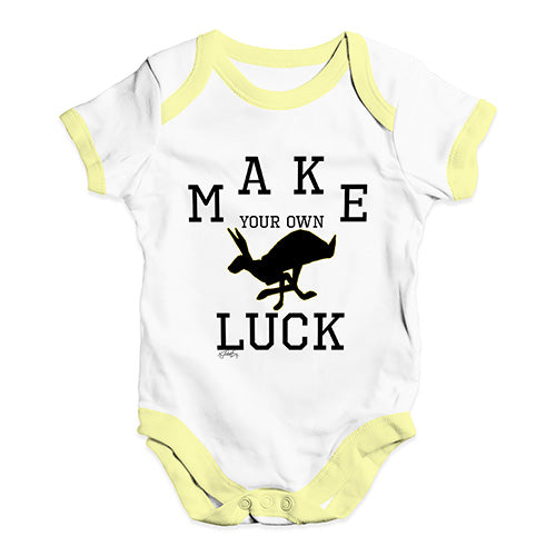 Make Your Own Luck Baby Unisex Baby Grow Bodysuit